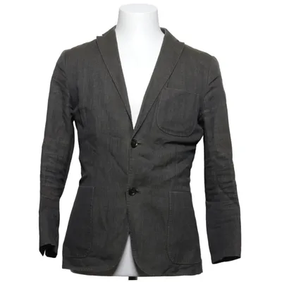 Blazer (Hopper Unconstructed Patch Linnen) van J.Lindeberg Cupro, Linnen, Polyester, Wol