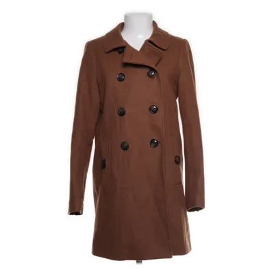 Coat (Brown) from Collection by Jackpot Polyester, Wool