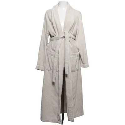 Peignoir (Beige) de Himla Coton, Lin