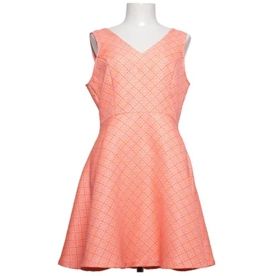Dress (Orange, White) from Holly & Whyte by Lindex Polyester