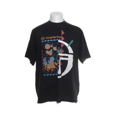 T-shirt (Svart, Flerfärgad) från Sergio Tacchini Bomull