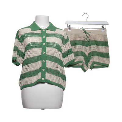 Ensemble (Vert, Beige) de Zara Coton, Polyamide