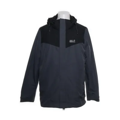 Allvädersjacka (Grå, Svart) från Jack Wolfskin Polyester