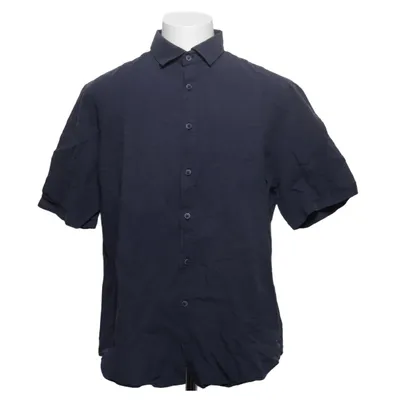 Short sleeve shirt (Blue) from Bomboogie Cotton, Linen