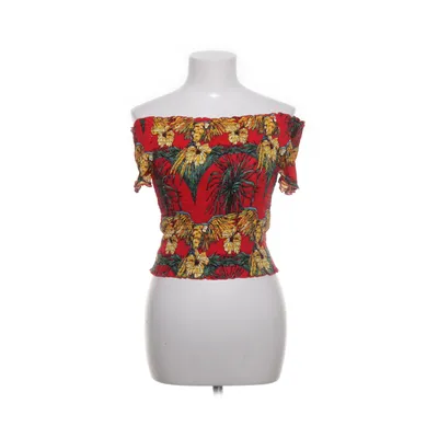 Crop top (Rood, Meerkleurig) van Stay Viscose
