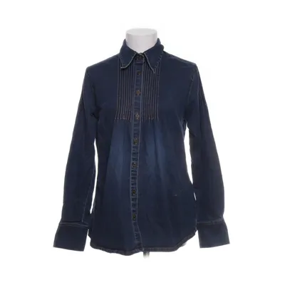 Mammaskjorta (Blå) från Mama Bomull, Elastan