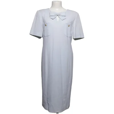 Jurk (Blauw) van Luisa Spagnoli Polyamide, Wol