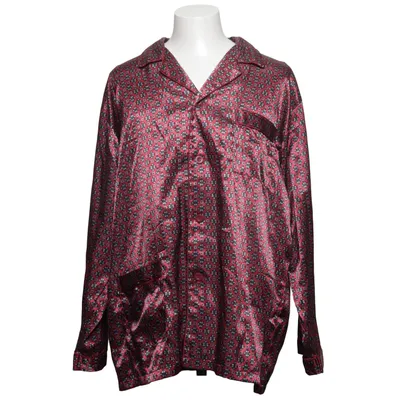 Chemise de pyjama (Rouge, Noir, Blanc) de Timor Coton, Polyester