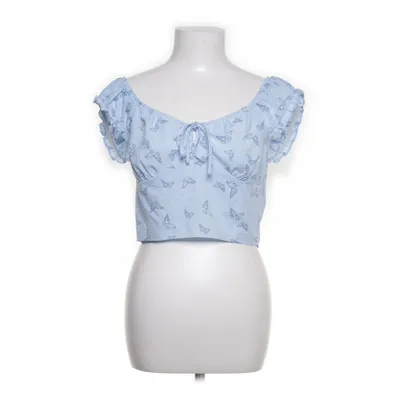 Crop top (Blå, Flerfärgad) från Primark Cares Elastan, Polyester