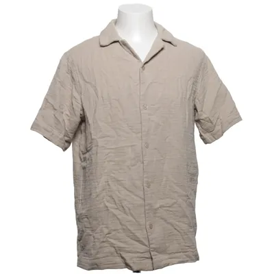 Korte mouwen shirt (Beige) van Lindbergh Katoen