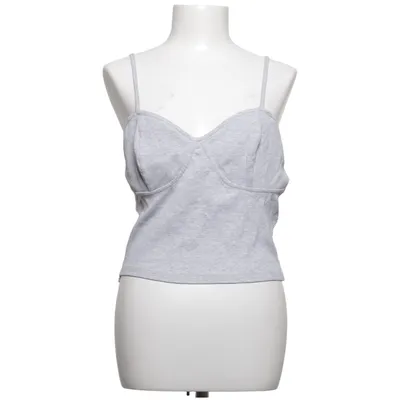 Crop top (Grå) från Mim Bomull, Elastan
