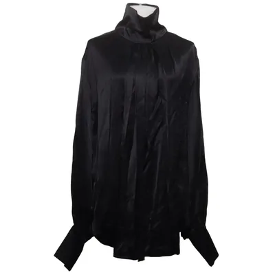 Bluse (Sort) fra Totême Viscose