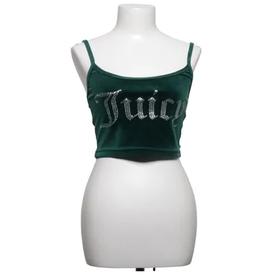 Crop top (Grøn) fra Juicy Couture Elastan, Polyester