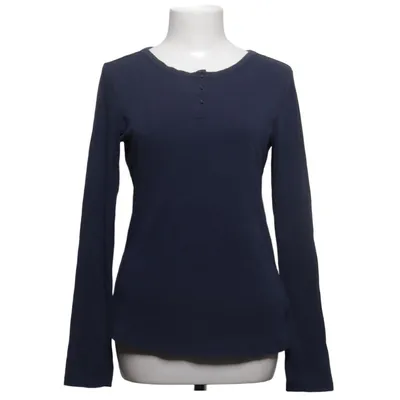 Henley shirt (Blauw) van Tchibo Katoen, Elastaan, Modal