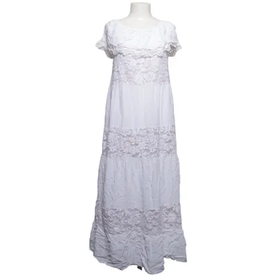 Maxi jurk (Wit) Viscose