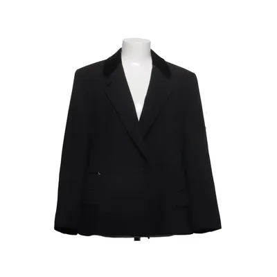 Blazer (Noir) de Marcona Polyester, Laine