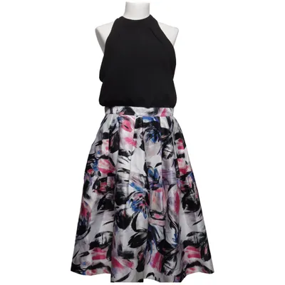Dress (White, Black, Multicolored) from Spotlight by Warehouse Polyester