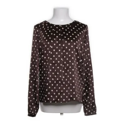 Blouse (Bruin, Beige) van Stenströms Elastaan, Zijde