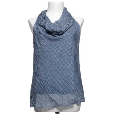 Top (Blau) von Pura Seta Elasthan, Seide, Viskose
