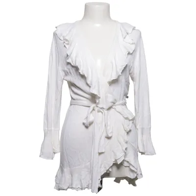 Wrap cardigan (White) from Smooph Bamboo, Silk