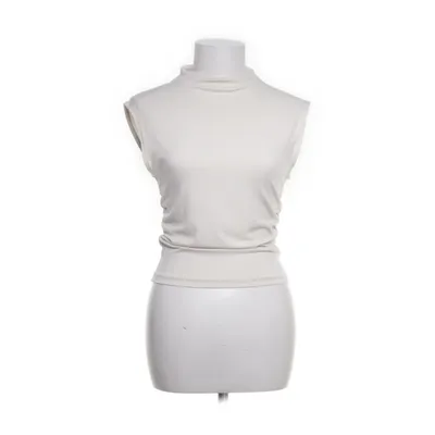 Topp (Beige) från H&M Modern Classic Polyester, Elastan