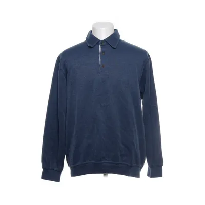 Sweatshirt (Blue) from Allan Clark Cotton, Polyester