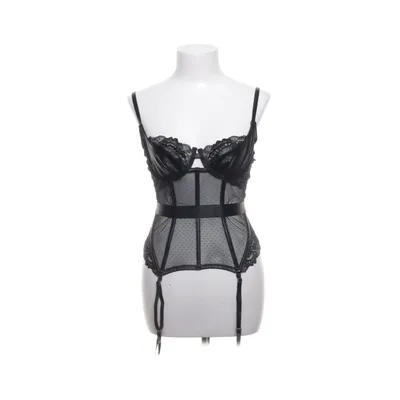 Corset (Black) from Private Collection by Hunkemöller Elastane, Polyamide, Polyester