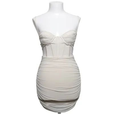 Dress (Beige) from Oh Polly Elastane, Polyamide, Polyester