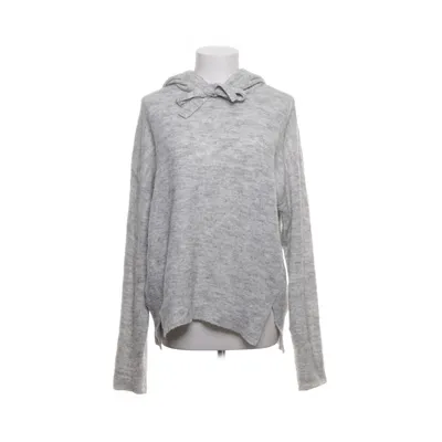 Capuchon sweater (Grijs) van Pieces Acryl, Nylon, Wol, Alpacawol, Elastaan