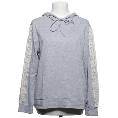 Capuchon sweater (Grijs, Beige) van Flora Elastaan, Polyester, Viscose