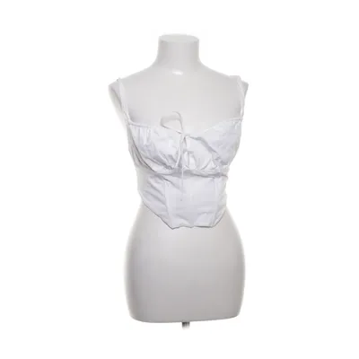 Crop top (Vit) från Bershka Polyester