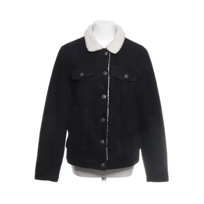 Lined denim jacket (Black) from FB Sister Denim Cotton