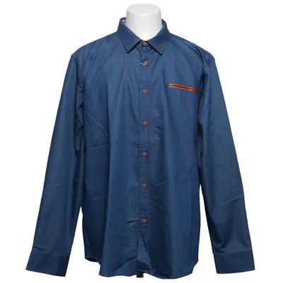 Denim blouse (Blauw) van Coofandy Katoen, Elastaan, Polyester