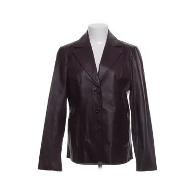Leren blazer (Lila) van Twilfit Acetaat, Leer
