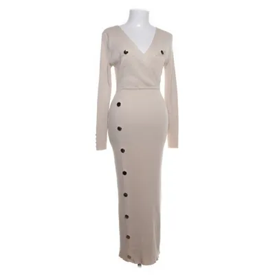 Långklänning (Beige) från Moocci Viskos, Nylon