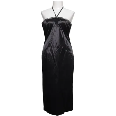 Halterneck dress (Black) from Sweet Miss Cotton, Elastane, Polyester