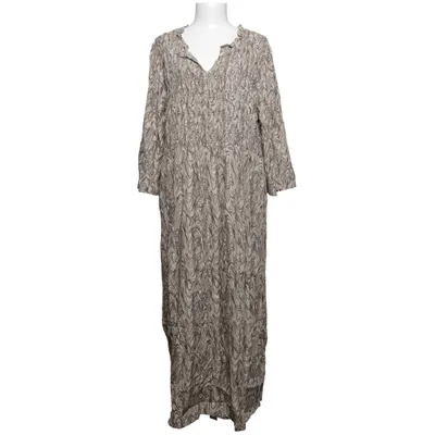 Maxikjole (Beige, Brun) fra Kaffe Viscose