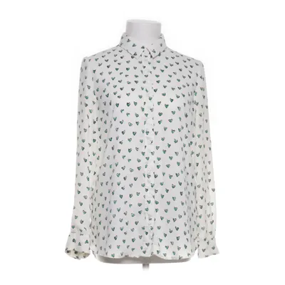 Blouse (Wit, Groen) van Mango Casualwear