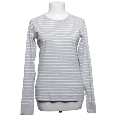 T-shirt à manches longues (Gris, Blanc) de Polarn O. Pyret Coton biologique
