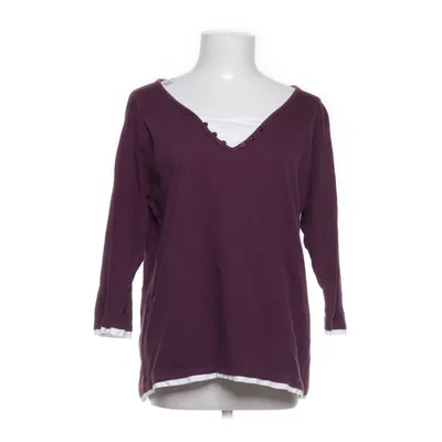 Lange mouwen shirt (Lila, Wit) van Cappuccini Katoen