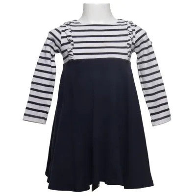 Robe (Bleu, Blanc) de Petit Bateau Coton