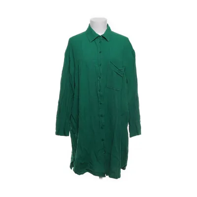 Blousejurk (Groen) van ONLY Carmakoma Katoen, Linnen, Viscose