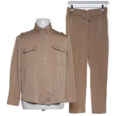 Set (Beige) from Massimo Dutti Elastane, Polyester, Viscose