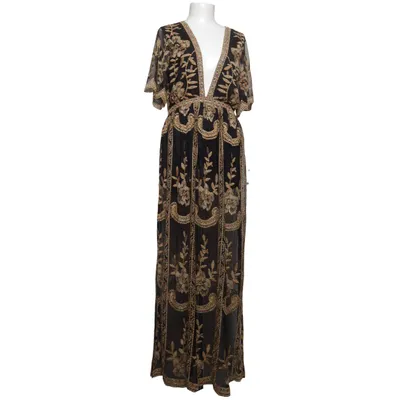 Maxi jurk (Zwart, Meerkleurig) van Honey Punch Elastaan, Viscose