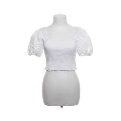 Crop top (Wit) van Glamorous