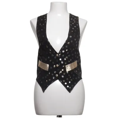 Väst (Svart, Guldfärgad, Silverfärgad) från Sass & Bide Linne, Polyester, Silke