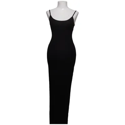 Långklänning (Svart) från Shein SXY Elastan, Viskos