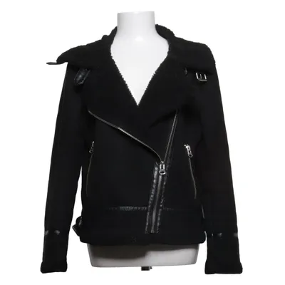 Veste en peau de mouton retournée (Noir) de Zara Outerwear Polyester