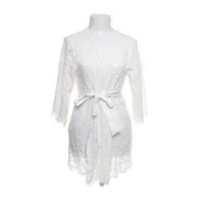 Morgonrock (Vit) från Gina Tricot Bomull, Polyamid, Viskos