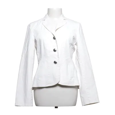 Blazer (White) from Oui Set Acetate, Cotton, Elastane